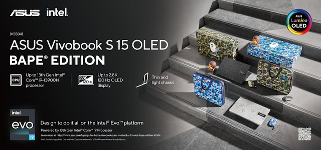 Vivobook S 15 OLED BAPE® Edition: Bukan Laptop Kolaborasi Biasa Vivobook S 15 OLED BAPE® Edition: Bukan Laptop Kolaborasi BiasaVivobook S 15 OLED BAPE® Edition: Bukan Laptop Kolaborasi BiasaVivobook S 15 OLED BAPE® Edition: Bukan Laptop Kolaborasi Biasa