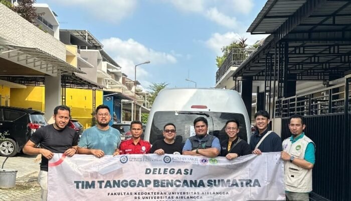 Fakultas Kedokteran UNAIR Kerahkan Tim Medis ke Aceh Tamiang, Fasilitas Kesehatan Lumpuh Total